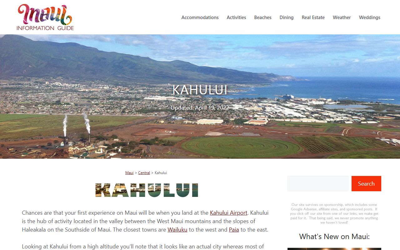 Kahului deed records Maui County property Maui information guide