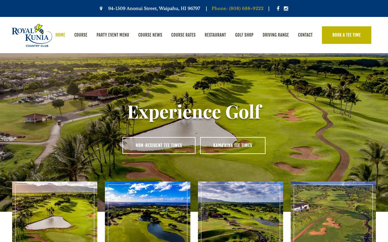 Royal Kunia deed records Honolulu County Ewa District golf course community