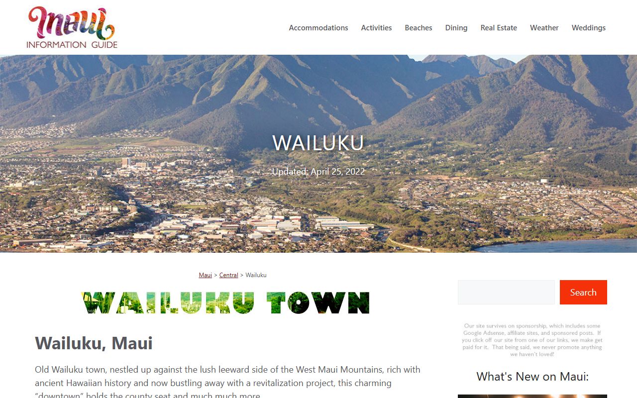 Wailuku deed records Maui County seat property